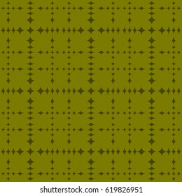Vector seamless pattern. Modern stylish texture. Repeating geometric tracery. Contemporary graphic design. Yellow color Background.