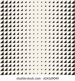Vector seamless pattern. Modern stylish texture. Repeating geometric tiles. Monochrome halftone grid. Simple shapes lattice