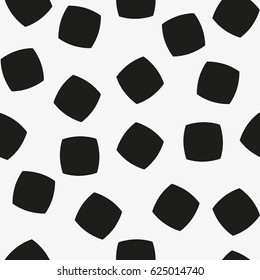 Vector seamless pattern. Modern stylish texture. Repeating geometric tiles with a grid of squares.