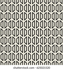 Vector seamless pattern. Modern stylish texture. Repeating abstract geometric background.