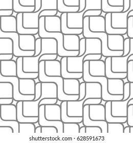 Vector seamless pattern. Modern stylish texture with monochrome trellis. Repeating geometric triangular grid. Simple graphic design. Trendy hipster sacred geometry.