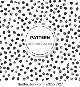 Vector seamless pattern. Modern stylish texture. Repeating geometric tiles with hexagonal elements