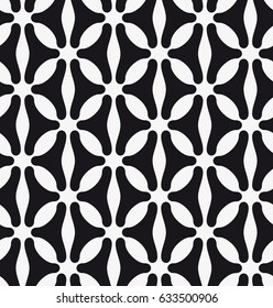 Vector seamless pattern. Modern stylish texture. Repeating geometric tiles with triangles.