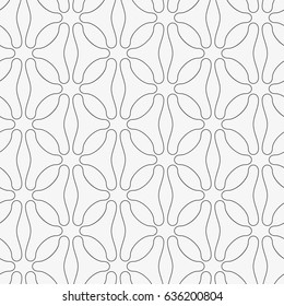Vector seamless pattern. Modern stylish texture. Repeating geometric tiles with triangles.