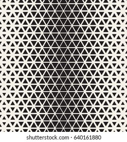 Vector seamless pattern. Modern stylish texture. Repeating geometric tiles with trendy halftone. Hipster simple print with change thickness.