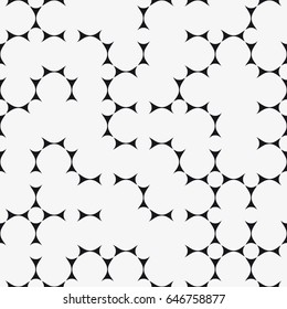 Vector seamless pattern. Modern stylish texture. Repeating geometric tiles with triangles.