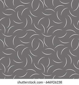 Vector seamless pattern. Modern stylish texture with wavy stripes. Geometric abstract background.