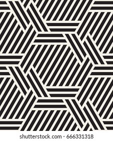 Vector seamless pattern. Modern stylish texture with monochrome trellis. Repeating geometric grid. Simple graphic design. Trendy hipster geometry.