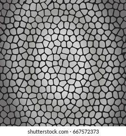 Vector seamless pattern. Modern stylish texture. Endless abstract mesh. Smooth randomly disposed elements
