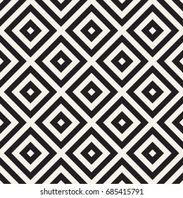 Vector seamless pattern. Modern stylish texture. Repeating geometric tiles with bold squares.