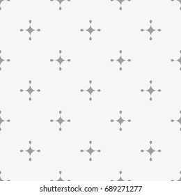 Vector seamless pattern. Modern stylish texture. Repeating geometric tiles from smooth elements.