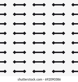 Vector seamless pattern. Modern stylish texture. Repeating geometric tiles with strips and rhombuses.