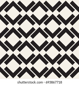 Vector seamless pattern. Modern stylish texture. Repeating geometric tiles with bold chevrons..