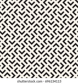 Vector seamless pattern. Modern stylish texture. Repeating geometric tiles. Bold rectangular grid. Square elements form simple contrast print.