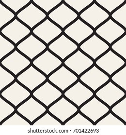 Vector seamless pattern. Modern stylish texture. Repeating abstract background. Bold geometric grid.