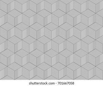 Vector seamless pattern. Modern stylish texture. geometric background with rhombus and dots