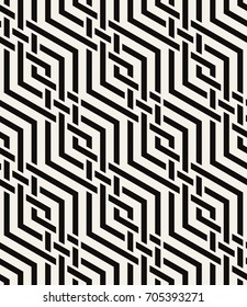 Vector seamless pattern. Modern stylish bold texture. Repeating geometric tiles with bold rhombuses.