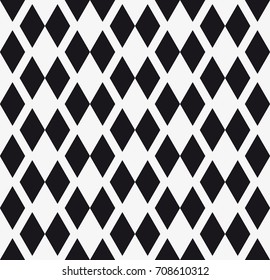 Vector seamless pattern. Modern stylish texture. Repeating geometric tiles with rhombuses.