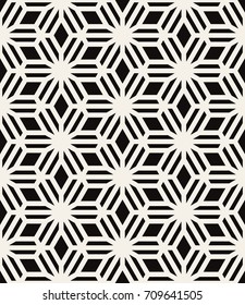 Vector seamless pattern. Modern stylish bold texture. Repeating geometric tiles with striped bold rhombuses.