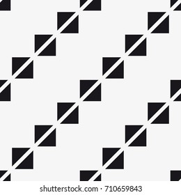 Vector seamless pattern. Modern stylish texture. Repeating geometric tiles with a grid of squares.