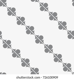 Vector seamless pattern. Modern stylish texture. Repeating geometric tiles from smooth elements.