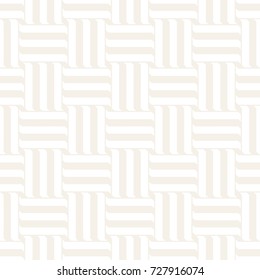 Vector Seamless Pattern. Modern Stylish Interlacing Lines Texture. Geometric Striped Ornament.