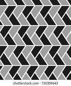 Vector seamless pattern. Modern stylish texture. Repetition of geometric tiles.