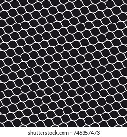 Vector seamless pattern. Modern stylish texture. Repeating geometric tiles with abstract grid of ovals.