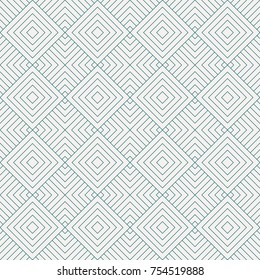 Vector seamless pattern and modern stylish texture. Repeating geometric simple rectangular background with striped elements.