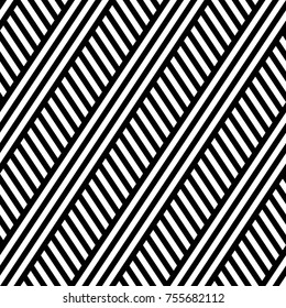 Vector seamless pattern. Modern stylish texture. Repeated geometric pattern of rectangular strips