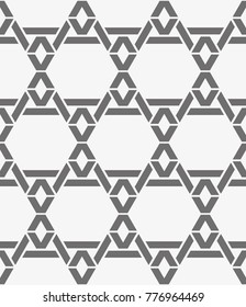 Vector seamless pattern. Modern stylish texture. Repeating geometric tiles with a grid of rhombuses.