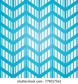 Vector seamless pattern. Modern stylish texture. Repeating geometric tiles with dotted rhombus