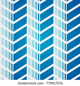 Vector seamless pattern. Modern stylish texture. Repeating geometric tiles with dotted rhombus