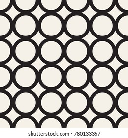 Vector seamless pattern. Modern stylish texture. Repeating geometric background. Striped lattice grid. Linear graphic design.