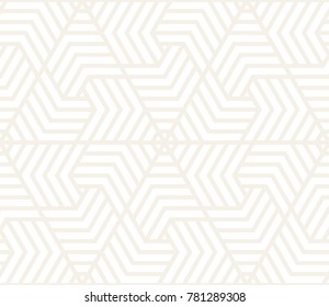 Vector seamless pattern. Modern stylish texture. Repeating geometric tiles from striped triangle elements
