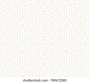 Vector seamless pattern. Modern stylish texture. Repeating geometric tiles from striped triangle elements
