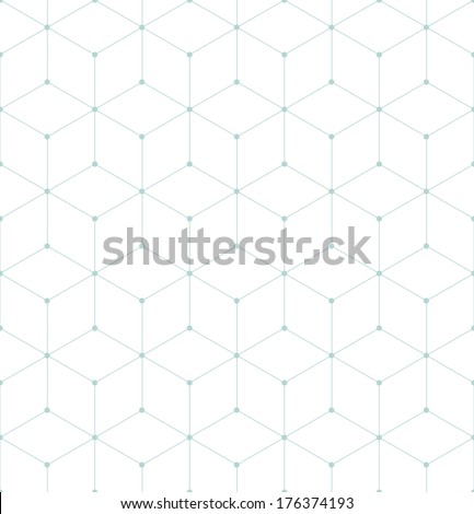 Vector seamless pattern. Modern stylish texture. Repeating geometric tiles with rhombuses