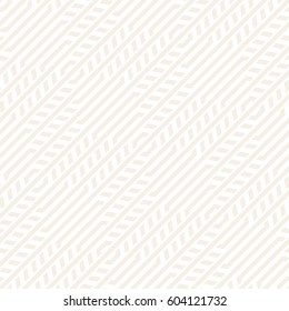 Vector Seamless Pattern. Modern Subtle Geometric Texture. Repeating Lattice Abstract Background. Linear Grid From Striped Hexagonal Elements.