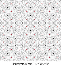 Vector seamless pattern. Modern texture. Repetition of geometric elements. Monochrome. Wallpaper for print. Vector illustration.