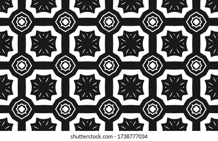 Vector seamless pattern. Modern texture. Repeating abstract background.