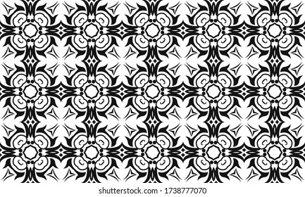 Vector seamless pattern. Modern texture. Repeating abstract background.