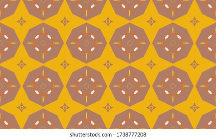 Vector seamless pattern. Modern texture. Repeating abstract background.
