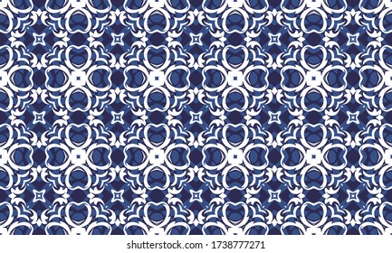 Vector seamless pattern. Modern texture. Repeating abstract background.