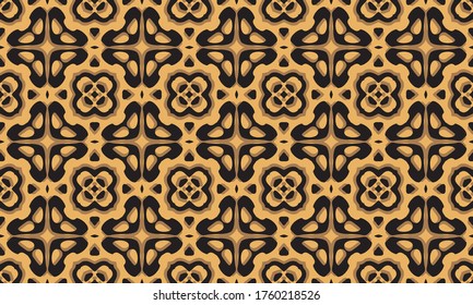 Vector seamless pattern. Modern texture. Repeating abstract background.