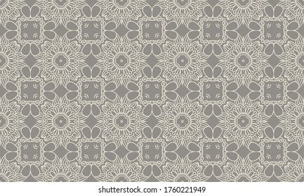Vector seamless pattern. Modern texture. Repeating abstract background.