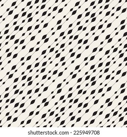 Vector seamless pattern. Modern texture. Repeating abstract background with circles. Graphic stripes with diagonal direction