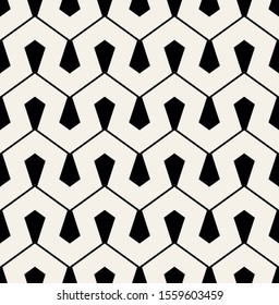 Vector seamless pattern. Modern thin zigzag texture. Repeating geometric background with striped pentagonal zigzag.