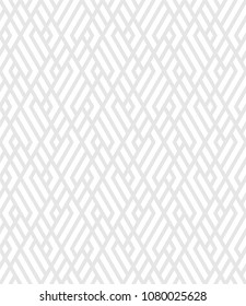 Vector seamless pattern with monochrome striped elements. Abstract geometric texture. Stylish background with  repeating geometric shapes.