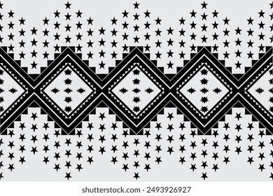 vector seamless pattern. Native American ornament.patthern Ethnic South Western decor style. Boho geometric ornament. Patthern wallpaper patthern