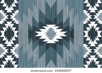 vector seamless pattern. Native American ornament. Ethnic South Western decor style. Navajo tribal vector seamless pattern. Boho geometric ornament. Mexican blanket, rug. Woven carpet illustration
